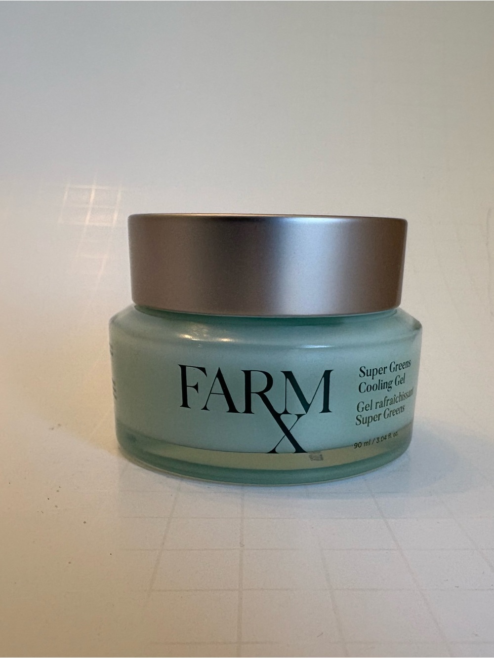 FARM × Super Greens Cooling Gel — Green